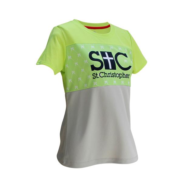 セントクリストファー テニス・バドミントンウェア『レディース』 リボンズロゴプラクティスT/レディース『STC-BCW2341』 | St.Christopher | 07