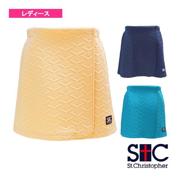 セントクリストファー テニス・バドミントンウェア『レディース』 デュアルレイヤードキルトラップスコート/レディース『STC-BCW6442』 | St.Christopher