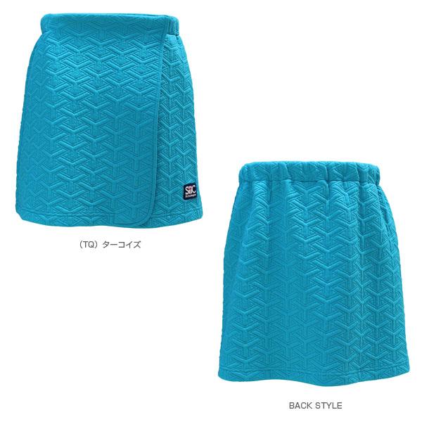 セントクリストファー テニス・バドミントンウェア『レディース』 デュアルレイヤードキルトラップスコート/レディース『STC-BCW6442』 | St.Christopher | 02