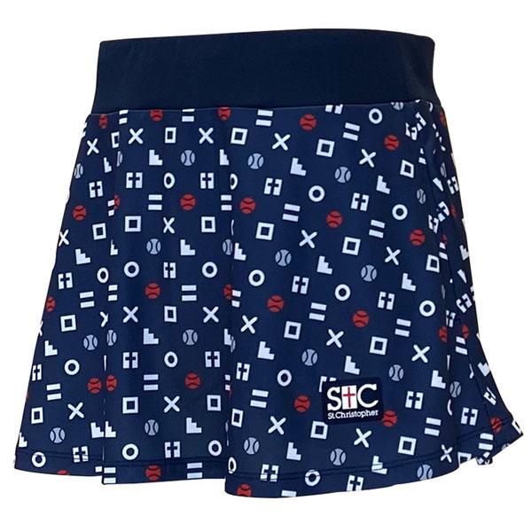 【St.Christopher】美品テニスウェアスカート St.Christopher セントクリストファー テニスウェア『レディース