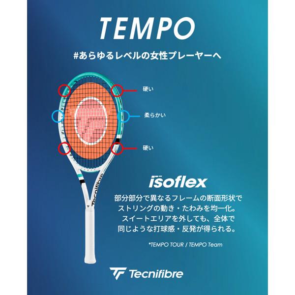 ポイント10倍★ テクニファイバー テニスラケット 2026年09月下旬【予約】テンポL TEMPO L 張上げ済ラケット 14TEMPOL6 | Tecnifibre | 12