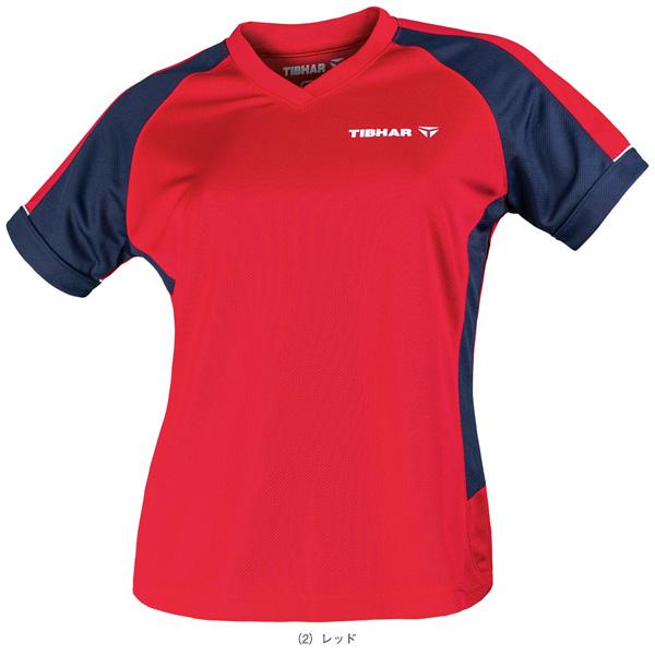 ティバー 卓球ウェア『レディース』 ムンド MUNDO LADY シャツ レディース TJS8 | TIBHAR | 02