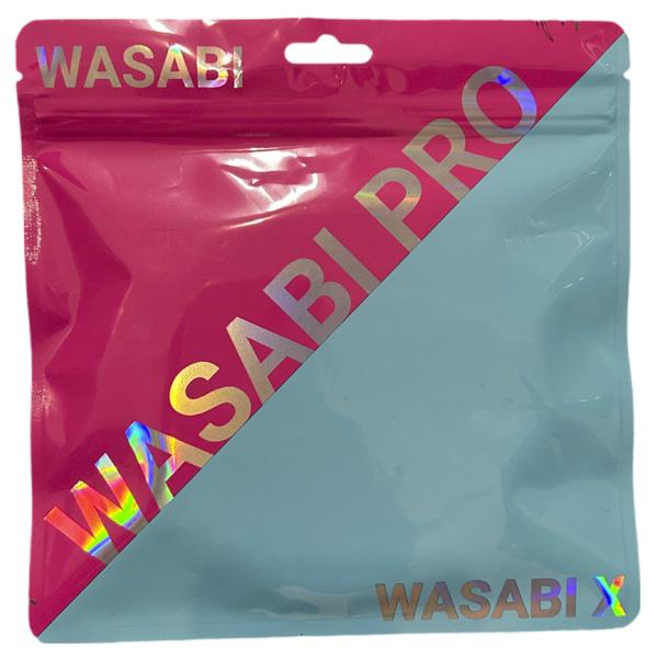 トロライン テニスストリング『単張』 プロハイブリット123 WASABIシリーズ ピンク×ネオンブルー |  | 02