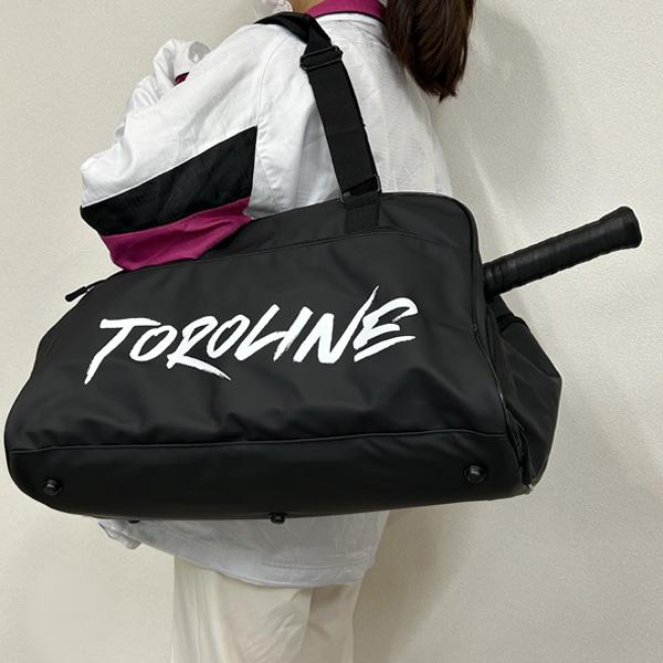 トロライン テニスバッグ トロラインダッフルバッグ ブラック