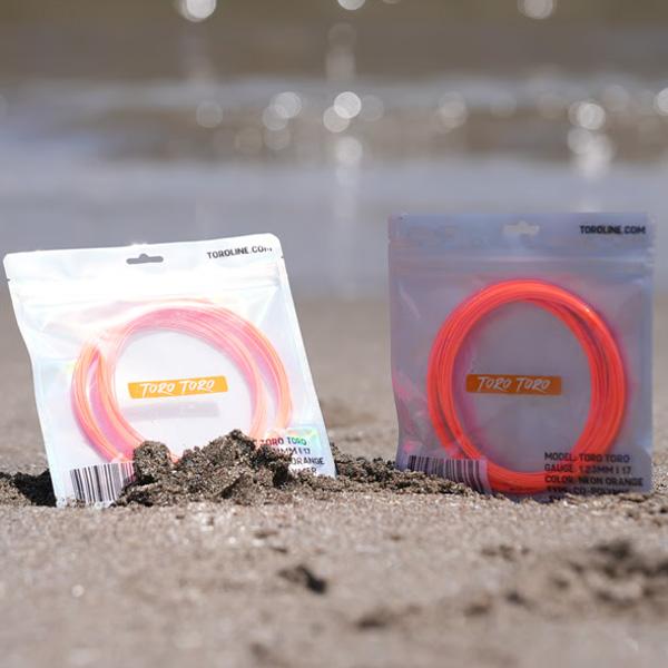 トロライン テニスストリング『単張』 TOROTORO ORANGE 123 トロトロ オレンジ 1.23mm |  | 07