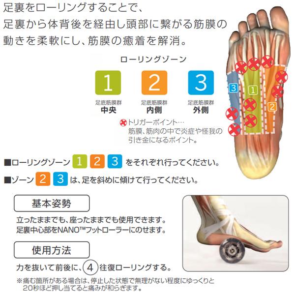 トリガーポイント オールスポーツトレーニング用品 ナノ フットローラー 04417 | TRIGGER POINT | 02