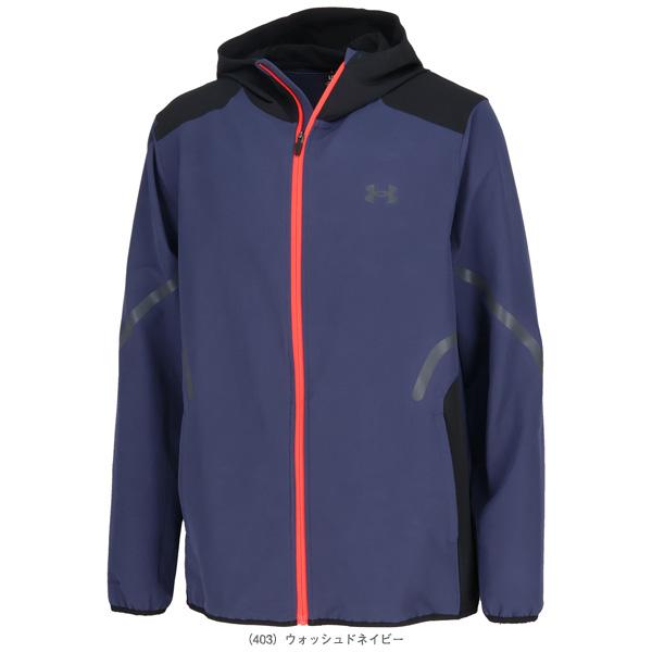 アンダーアーマー オールスポーツウェア『メンズ/ユニ』 ブラッシュドウーブンジャケット UA BRUSHED WOVEN JACKET ユニセックス 6007741 | UNDER ARMOUR | 03