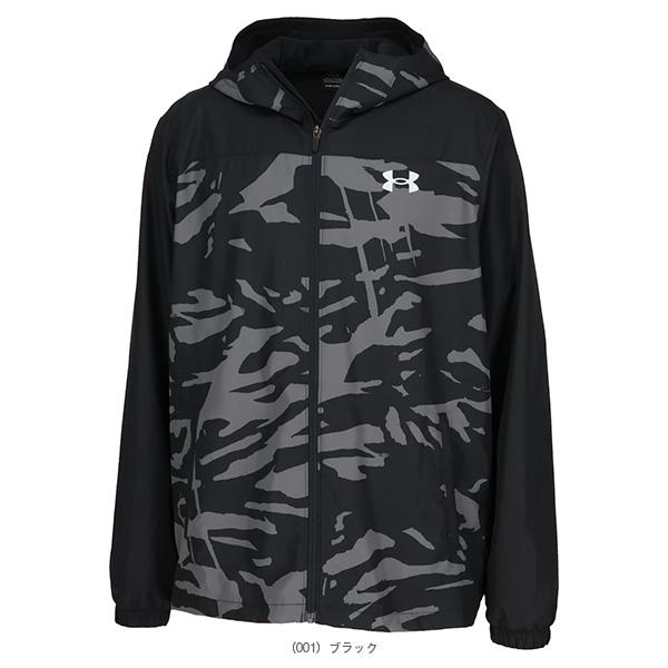 アンダーアーマー ウェア『メンズ/ユニ』 トリコットウーブンフルジップフードジャケット UA TRICOT WOVEN FULL-ZIP HOODED JACKET ユニセックス 6007972 | UNDER ARMOUR | 01