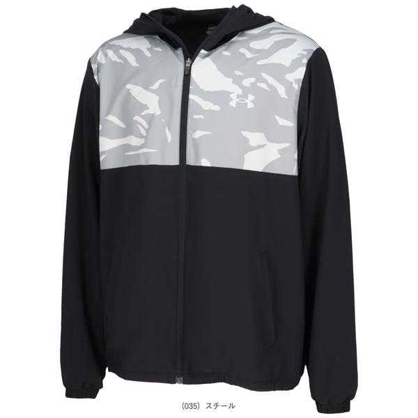 アンダーアーマー オールスポーツウェア『メンズ/ユニ』 ウーブンフルジップフードジャケット UA WOVEN FULL-ZIP HOODED JACKET ユニセックス 6007975 | UNDER ARMOUR | 02