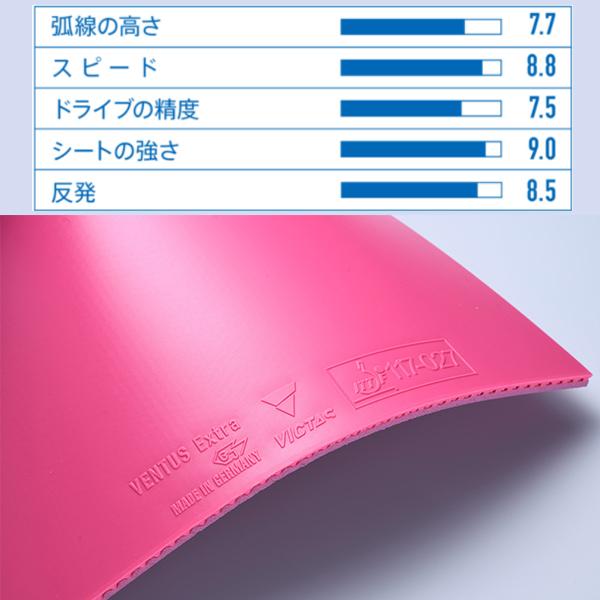 VICTAS（ヴィクタス） 卓球ラバー ヴェンタス エキストラ VENTUS Extra
