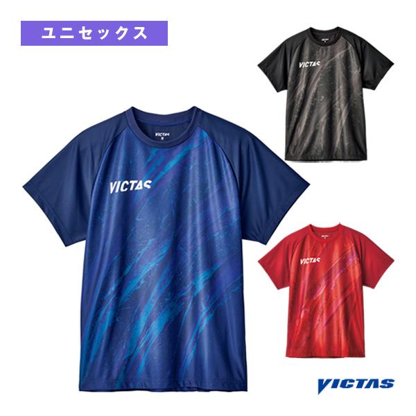 ヴィクタス 卓球ウェア『メンズ/ユニ』 V-NTS413 プラクティスシャツ ユニセックス 532401 | VICTAS