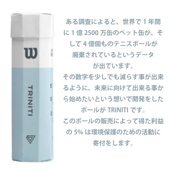 Wilson（ウイルソン） ウィルソン テニスボール トリニティ4ボール
