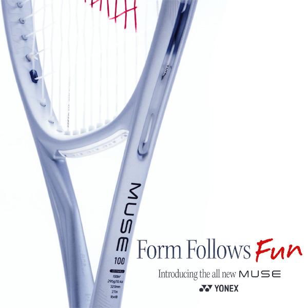 YONEX（ヨネックス） テニスラケット 『フレームのみ』ミューズ98 MUSE