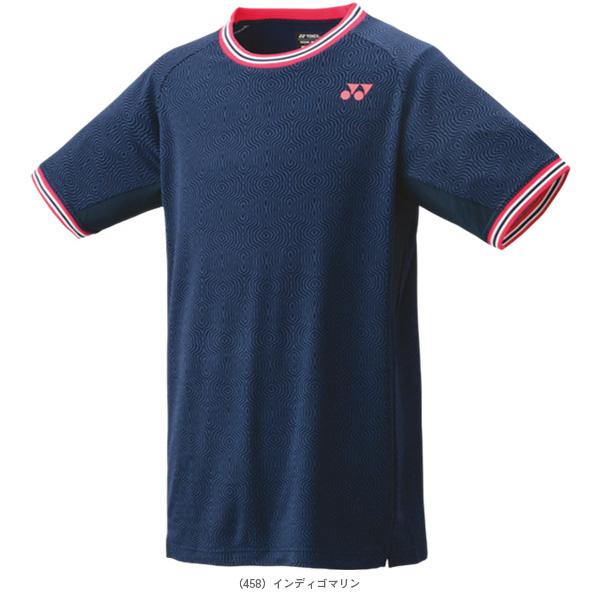 YONEX ソフトテニス　クリスタルブルー　10578ゲームシャツ　Lサイズ YONEX（ヨネックス） バドミントンウェア『メンズ/ユニ』 ゲームシャツ