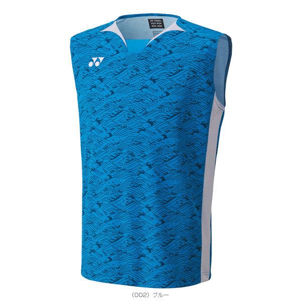 ヨネックス　ゲームシャツ　ノースリーブ　バドミントン　メンズ　Mサイズ　ウェア YONEX（ヨネックス） バドミントンウェア（メンズ/ユニ） ゲームシャツ