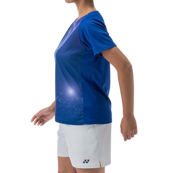 YONEX バドミントンウエア レディースM 青 在庫1点限り Lサイズ ヨネックス レディース ウィメンズゲーム