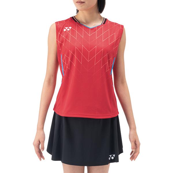 YONEX レディース Mサイズ ヨネックス ノースリーブ YONEX（ヨネックス） バドミントンウェア（レディース） ゲームシャツ