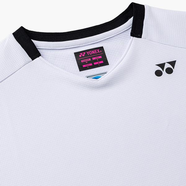 【新品未使用】YONEX ウィメンズゲームシャツ 20937 ホワイト Lサイズ YONEX（ヨネックス） テニスウェア『レディース』 ゲームシャツ