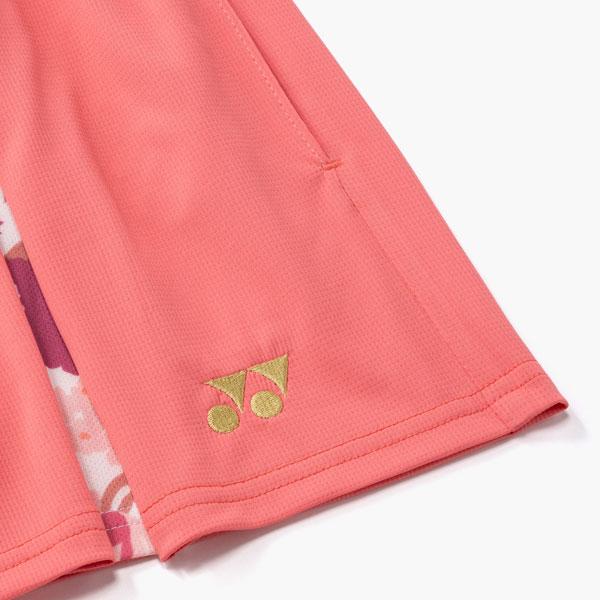 YONEX 幾何学模様 パンツ Mサイズ　ピンク YONEX（ヨネックス） テニスウェア『レディース』 ショートパンツ