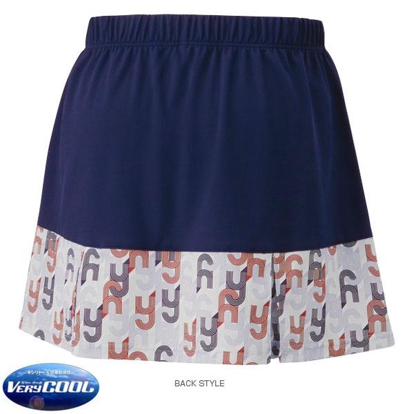 YONEX ゲームウェア　スカート　L 青 ヨネックス テニス・バドミントンウェア『レディース』 スカート