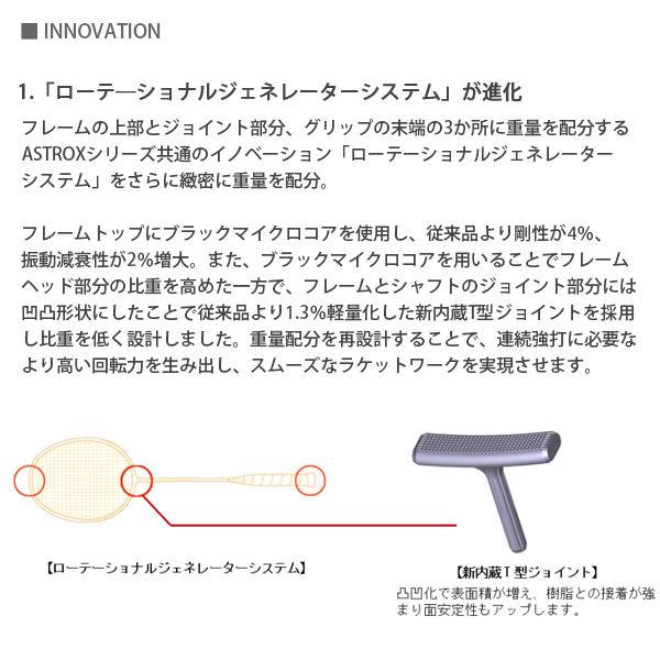 ASTROX ヨネックス バドミントン ラケット アストロクス 100 ZZ ASTROX ヨネックス バドミントン ラケット アストロクス 100 ZZ