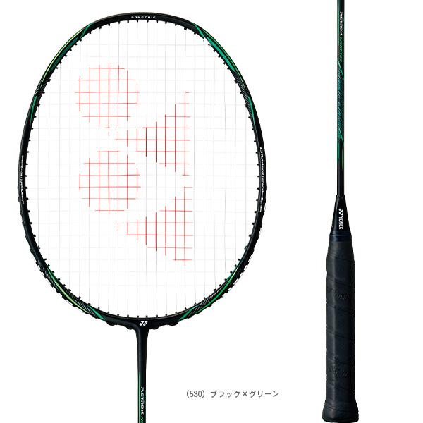 バドミントンラケット ブラック グリーン ASTROX ヨネックス バドミントンラケット アストロクスネクステージ