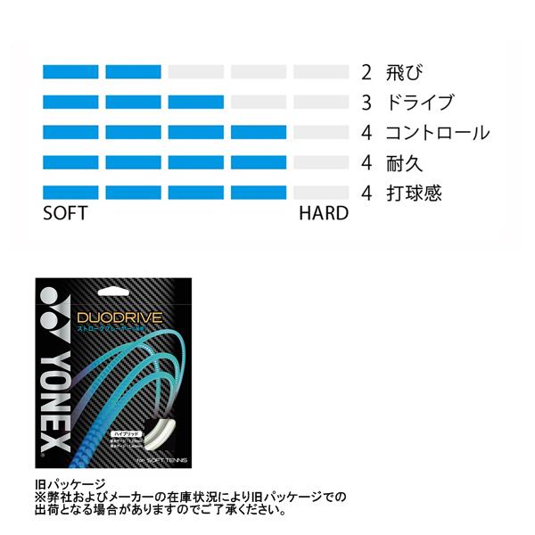 YONEX ヨネックス ソフトテニスストリング『単張』 デュオ