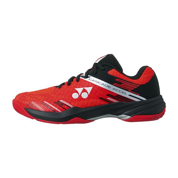 YONEX パワークッションカスタムアクセル SHBCA1 レッド/ブラック YONEX パワークッションカスケードアクセル SHBCA1 ヨネックス