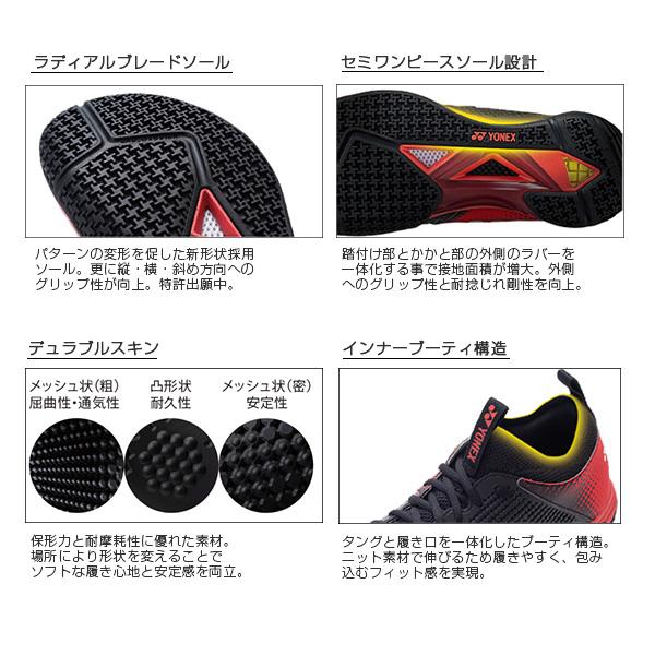 YONEX（ヨネックス） バドミントンシューズ パワークッションエク