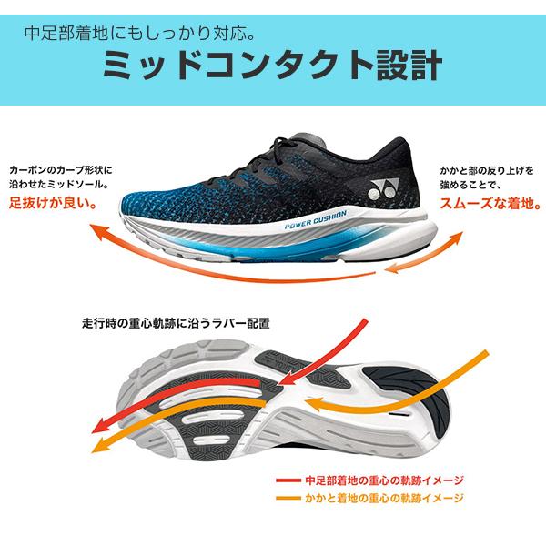 ヨネックス ランニング シューズ SAFERUN AERUS MEN/セーフラン エアラス/メンズ 『SHRA1M』｜racket｜06