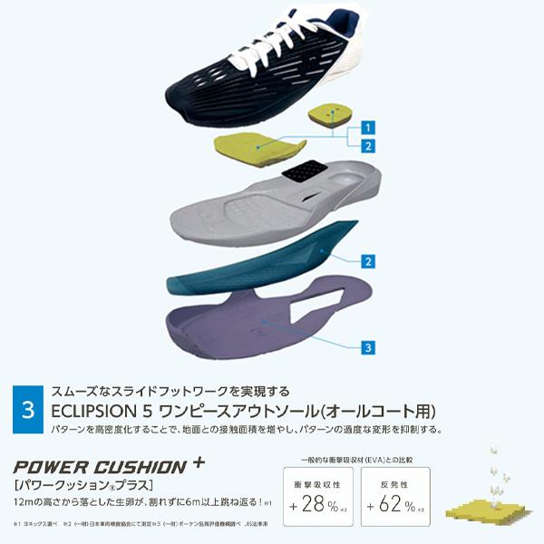 YONEX テニスシューズ パワークッション エクリプション5 OC 27cm Amazon | [ヨネックス] テニスシューズ パワークッションエク