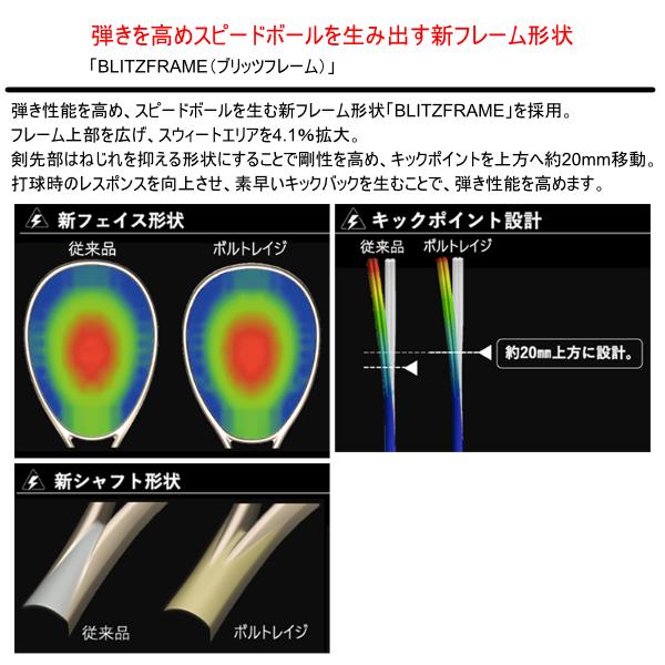 YONEX ヨネックス ソフトテニスラケット ボルトレイジ7Vステア