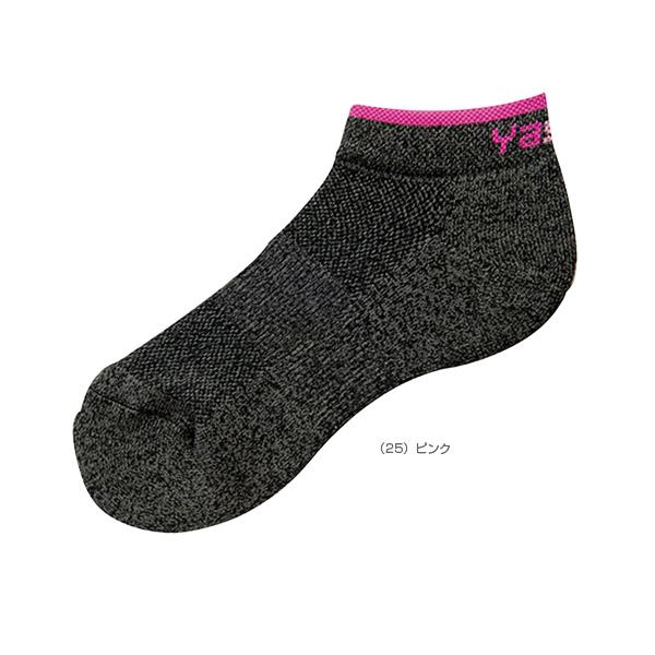 【PayPay祭★P3倍】ヤサカ 卓球ウェア『レディース』 ヘザードロゴ Yソックス HEATHERED LOGO Y SOCKS レディース E-159 | ヤサカ | 01