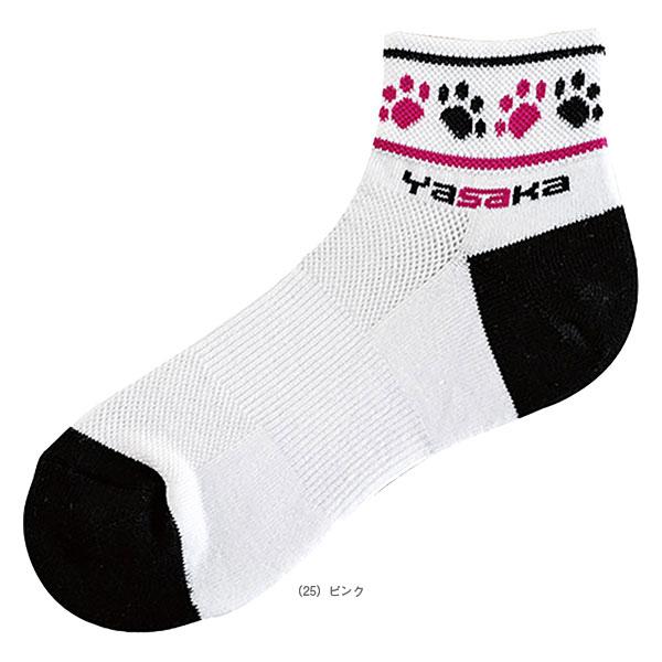 ヤサカ 卓球ウェア『レディース』 にゃんこYソックス2 CAT Y SOCKS 2 レディース E-165 | ヤサカ | 01