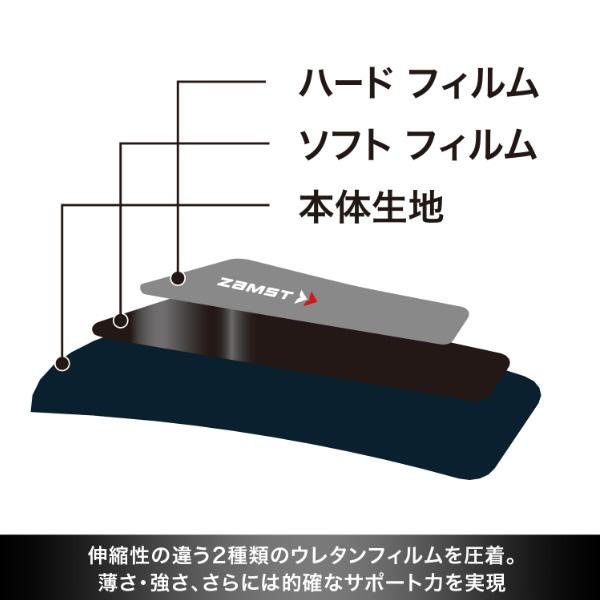 ザムスト ランニングサポーターケア商品 フィルミスタ ニー FILMISTA KNEE ランニング用膝サポーター 3722 | ザムスト | 02