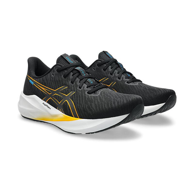 アシックス ランニングシューズ VERSABLAST4 メンズ 26SS ブラック×ヤマブキ 1011B984-004 acics バーサブラストの画像