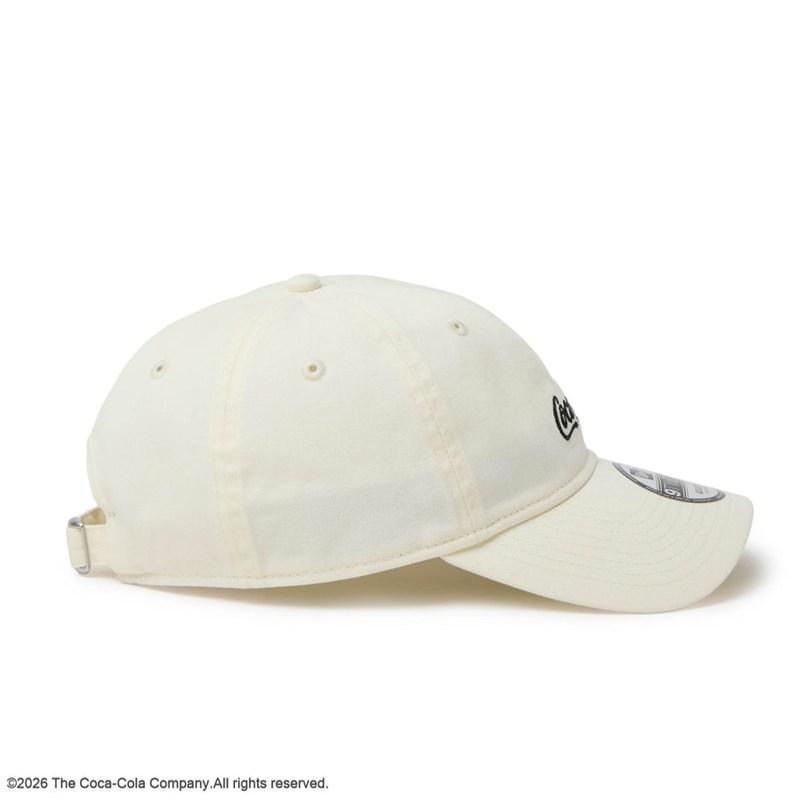  ニューエラコラボキャップ ホワイト NEW ERA（ニューエラ） キャップ 9TWENTY コカ・コーラ ユニセックス