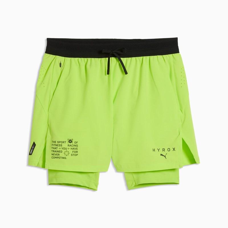 新品タグ付 PUMA × HYROX 2in1 ショーツ 未使用 PUMA（プーマ） PUMA x HYROX トレーニングパンツ 2IN1 PWRMODE