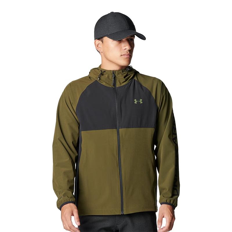 Under Armour モスグリーンフルジップジャケット UNDER ARMOUR（アンダーアーマー） UAドライブ ウインド フルジップ