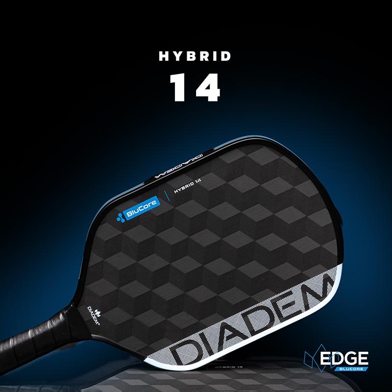 DIADEM ピックルボールパドル EDGE BLUCORE HYBRID14 25FW ブラック