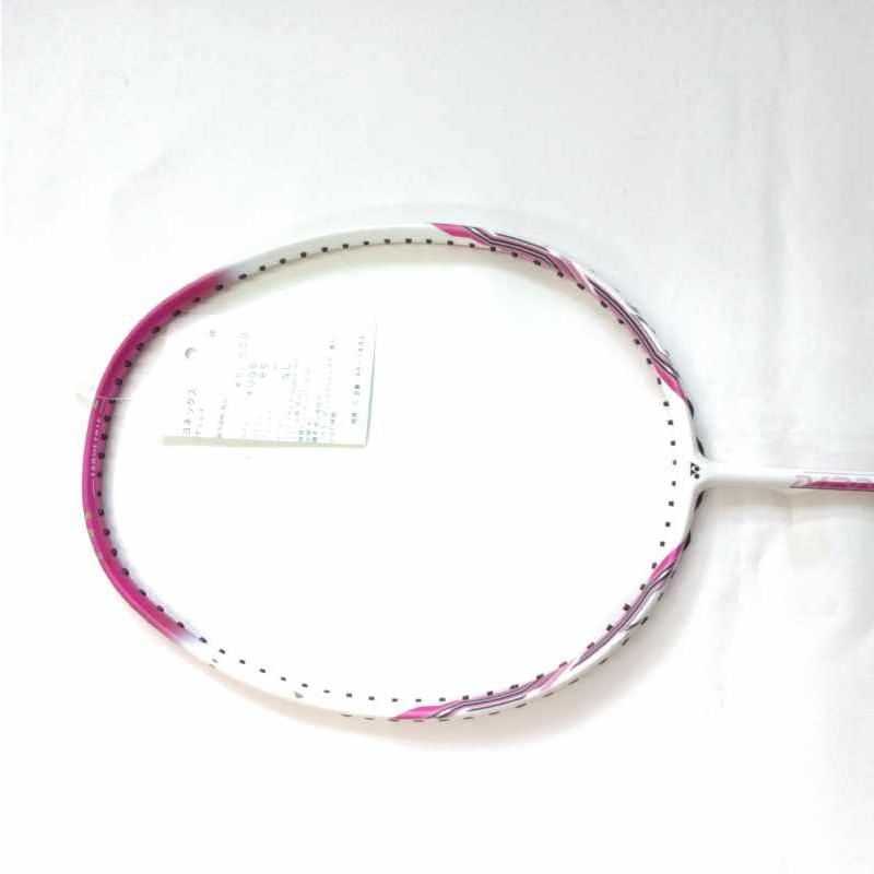 【美品】✨YONEX バドミントンラケット ナノレイ60 ピンク×ホワイト YONEX（ヨネックス） 【中古ラケット】ヨネックス ナノレイ 60
