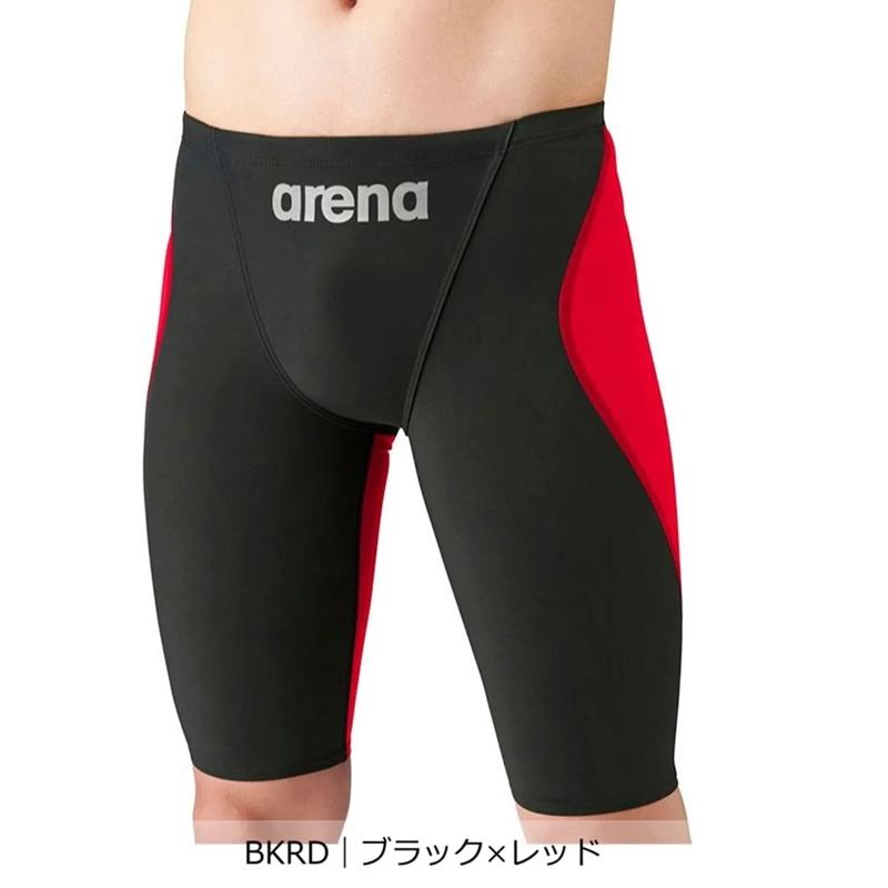 アリーナ 競泳水着 アクアフォースフュージョントライ ハーフスパッツ メンズ ブラック ネイビー ARN-1011M arena WA承認_8