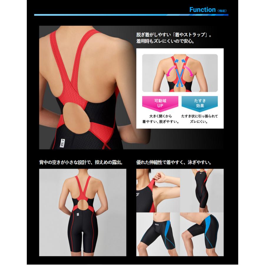 アリーナ（arena） 競泳水着 アクアレーシングワンピーススパッツ
