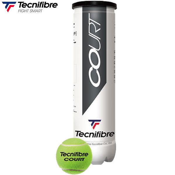 テクニファイバー コート1箱 15缶 60球入 硬式 テニスボール 練習球 Tecnifibre テクニファイバー コートTECNIFIBRE COURT TBA4CT1 1