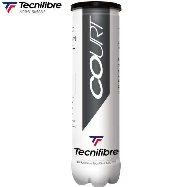 テクニファイバー コート1箱 15缶 60球入 硬式 テニスボール 練習球 Tecnifibre テクニファイバー コートTECNIFIBRE COURT TBA4CT1 1