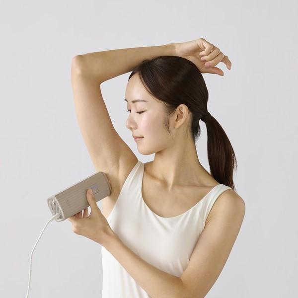 MiCOLA アイリスオーヤマ 光美容器 ハイパワー 男女兼用 ダークグレー