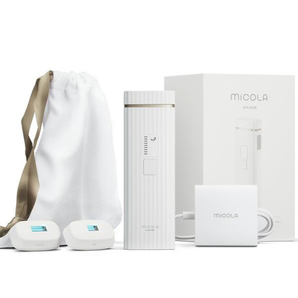 MiCOLA アイリスオーヤマ 光美容器 ハイパワー 男女兼用 ダークグレー