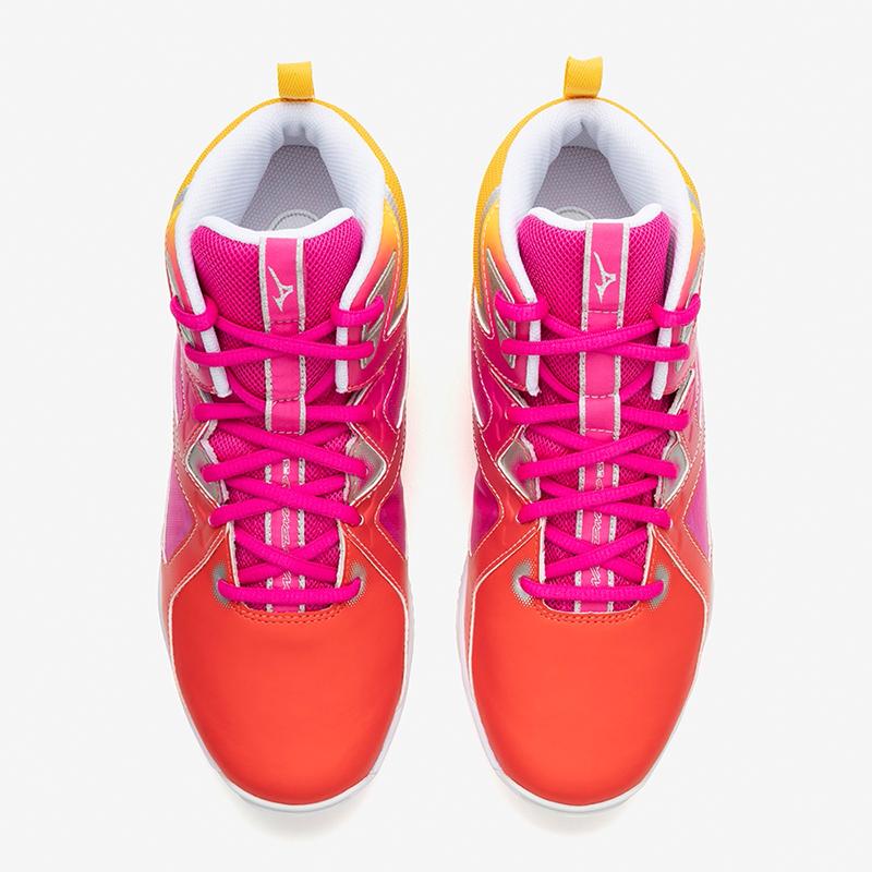 MIZUNO（ミズノ） 24SS ウエーブダイバース LG4 Ltd レッド×シルバー