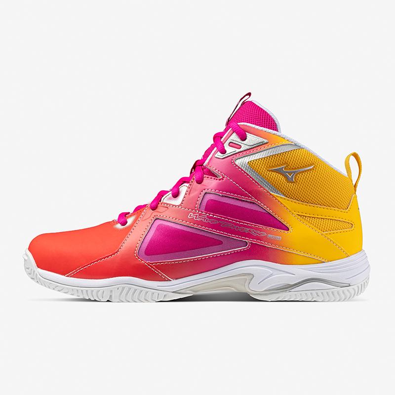 MIZUNO（ミズノ） 24SS ウエーブダイバース LG4 Ltd レッド×シルバー