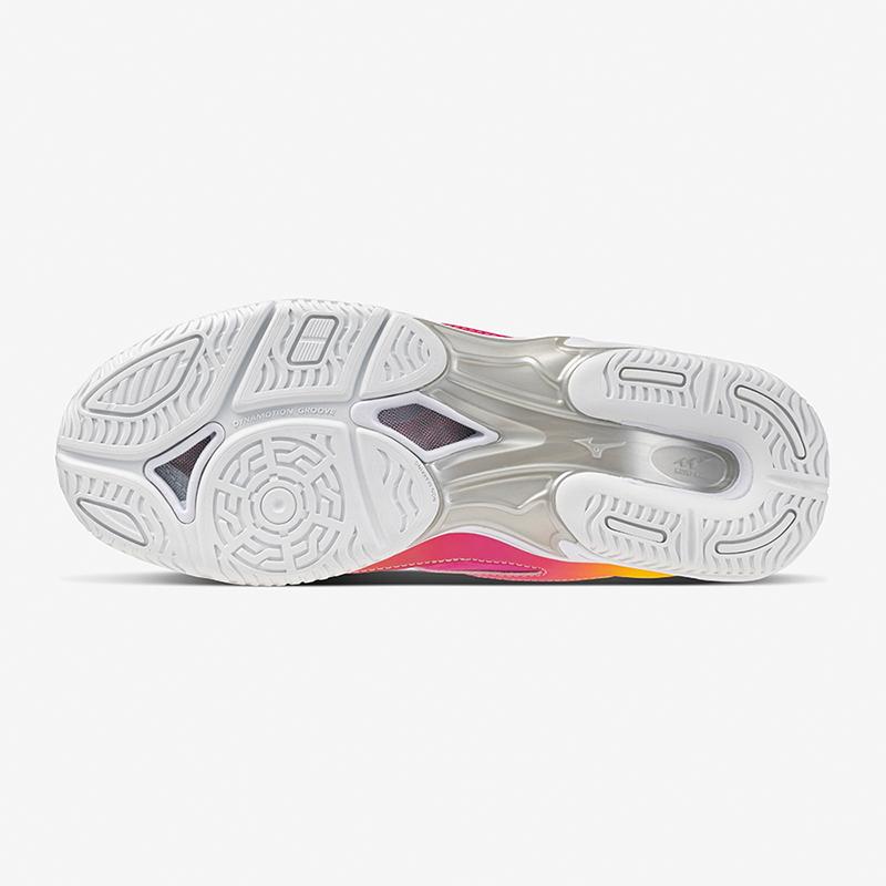 MIZUNO（ミズノ） 24SS ウエーブダイバース LG4 Ltd レッド×シルバー